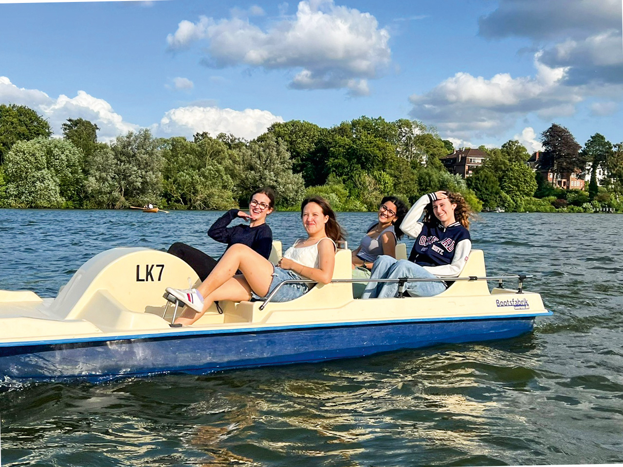 2025, jugendaustausch, tretboot, lübeck, rc lübeck-holstentor