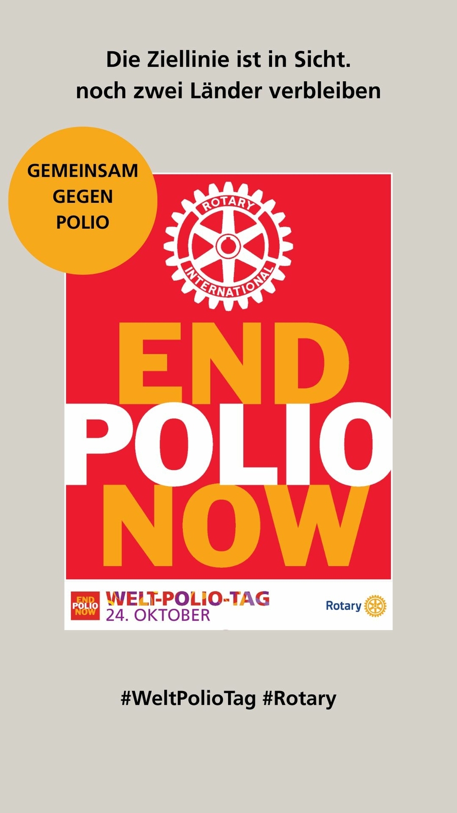 2025, polio, epn, end polio now, kinderlähmung, poliotag, aufruf, social media