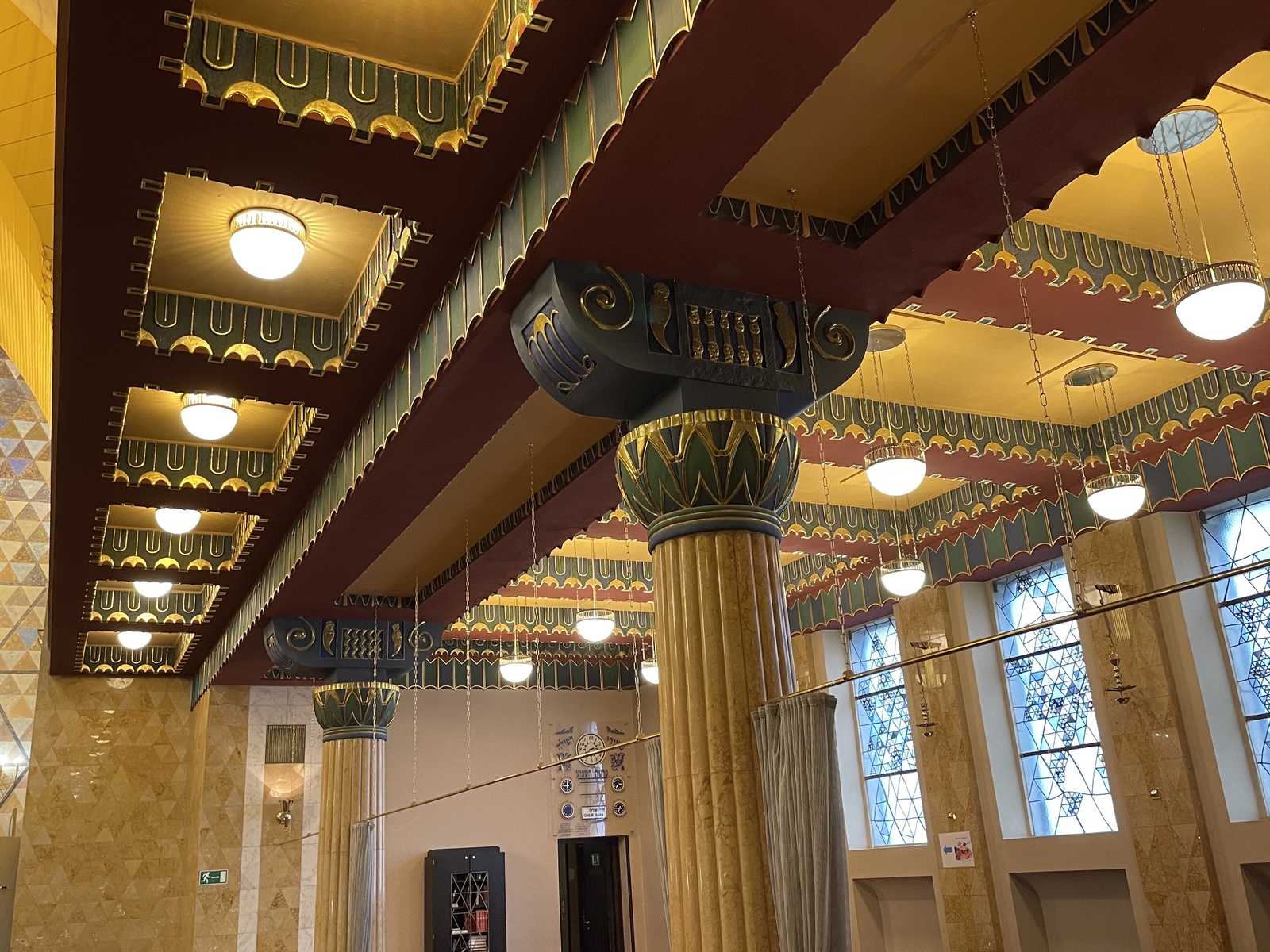 2021, synagoge, frankfurt, Säule