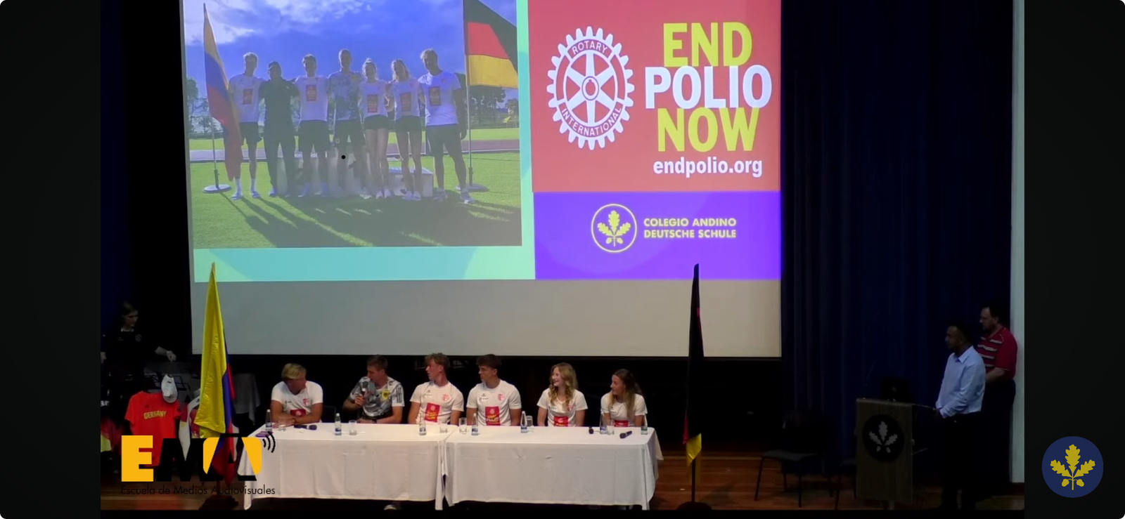 2024, bogota, kolumbien, end polio now, epn, polio, mehrkämpfer, potsdam, rc brancenburg/havel