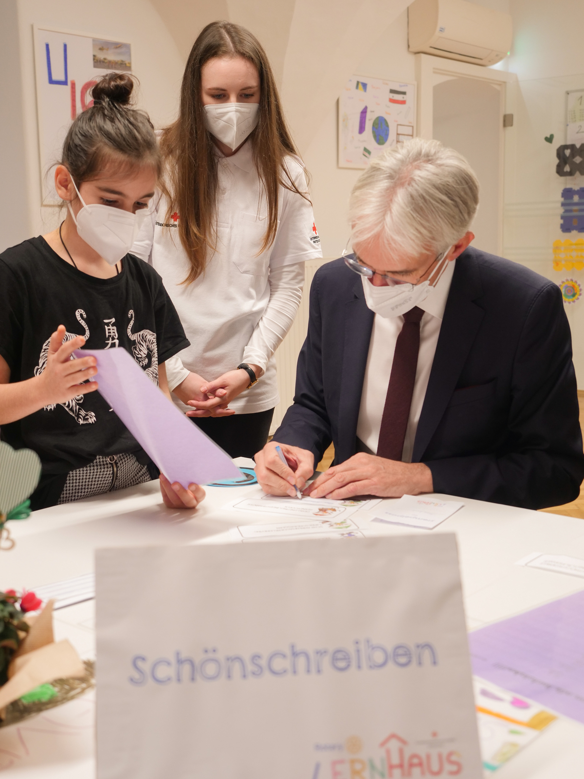 2022, rotes kreuz, steiermark, graz, lernhaus, schule