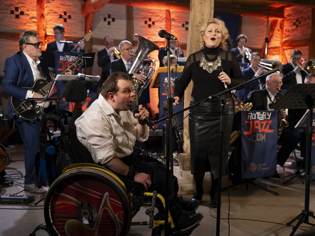 2024, jazz, bötjersche scheune, worpswede, behinderte, rotary jazz band, benefizkonzert