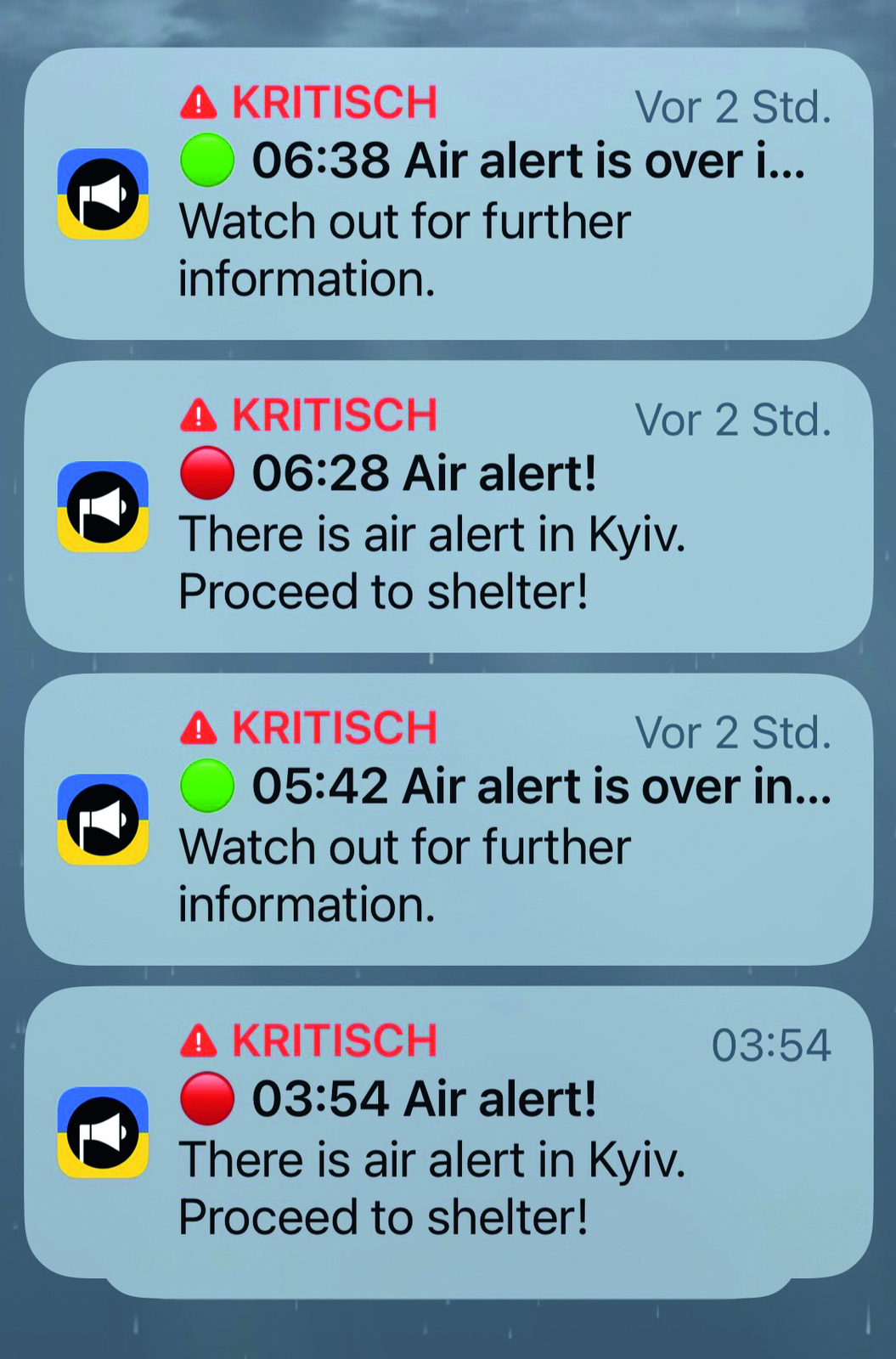 2025, Eine Reise in den Krieg