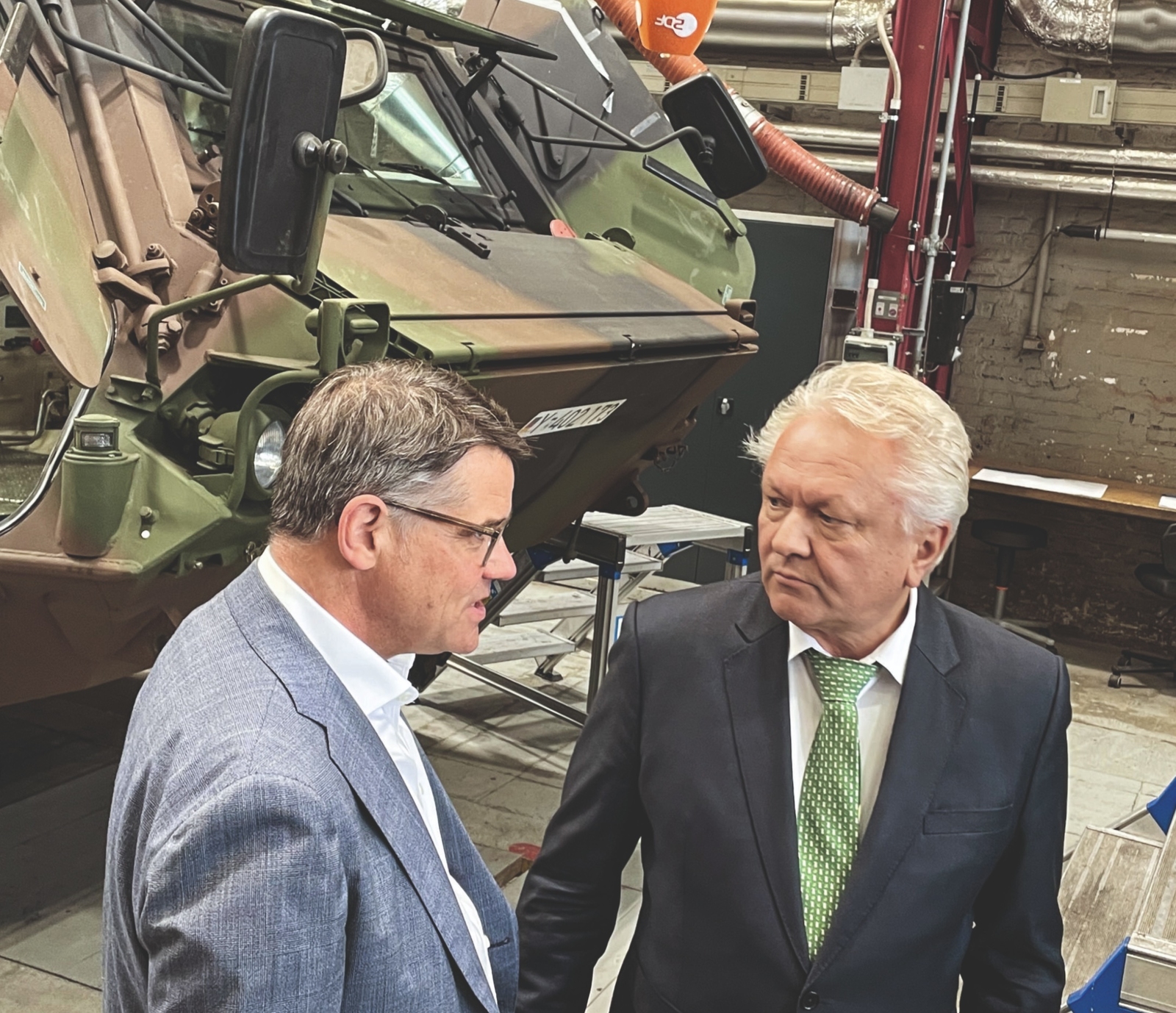 2024, entscheidef, Armin Papperger und Ministerpräsident Boris Rhein