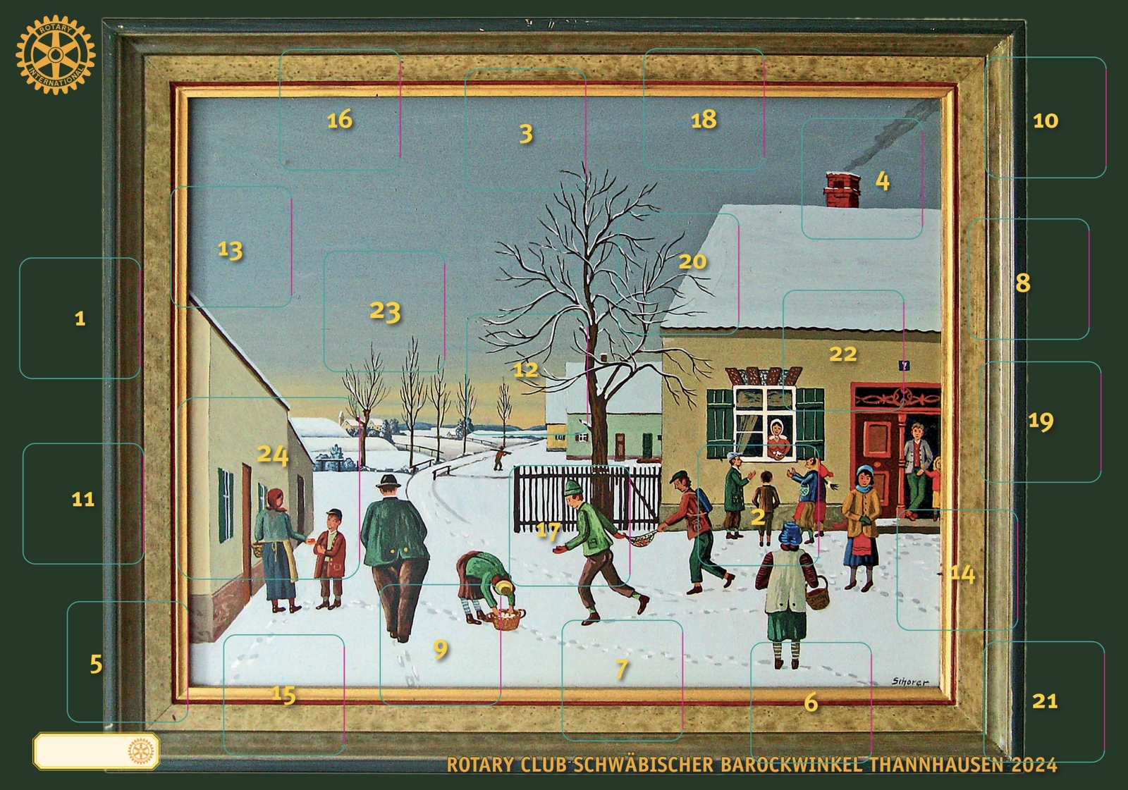 2023, adventskalender, RC Schwäbischer Barockwinkel-Thannhausen