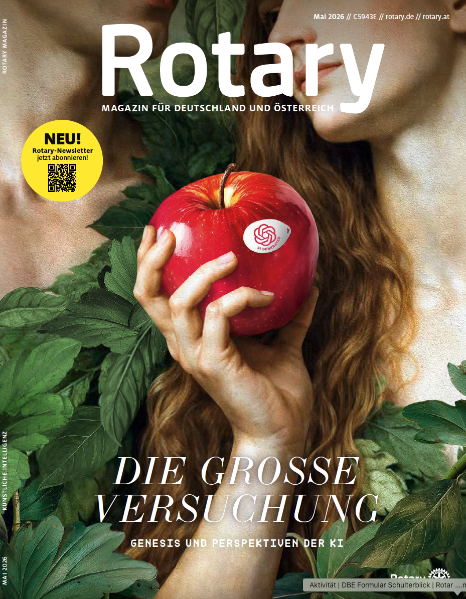 Cover des Rotary Magazins 5/2026