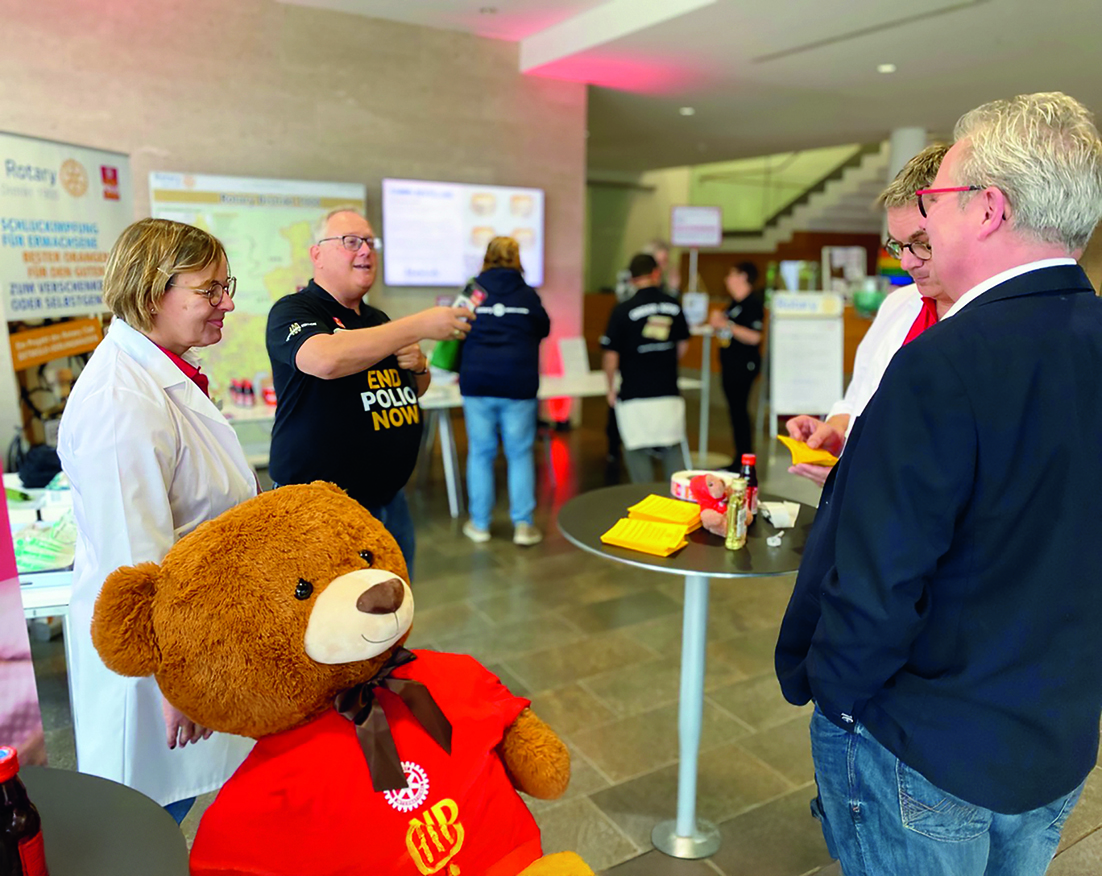 Gov. Elect Peter Honsel und sein Team fokussierten End Polio Now beim diesjährigen President Elect Learning Seminar Gov. Elect Peter Honsel und sein Team fokussierten End Polio Now beim diesjährigen President Elect Learning Seminar