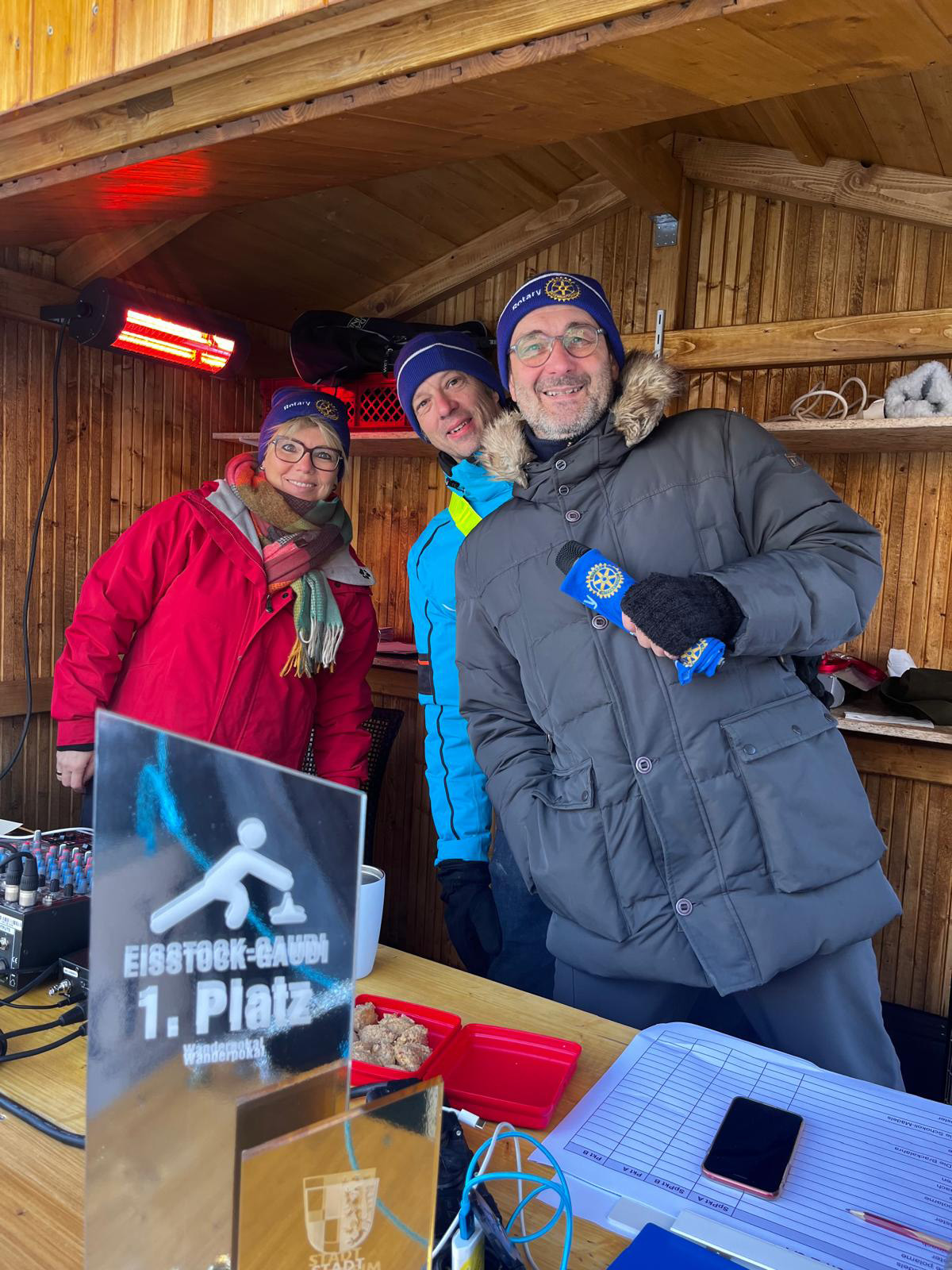 Bernd Meidel am Mikrofon sorgte für Unterhaltung.