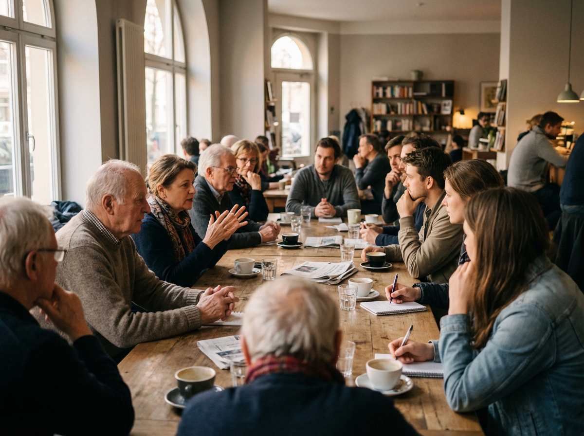 Dialog als Fundament einer lebendigen Demokratie. Dialog als Fundament einer lebendigen Demokratie.