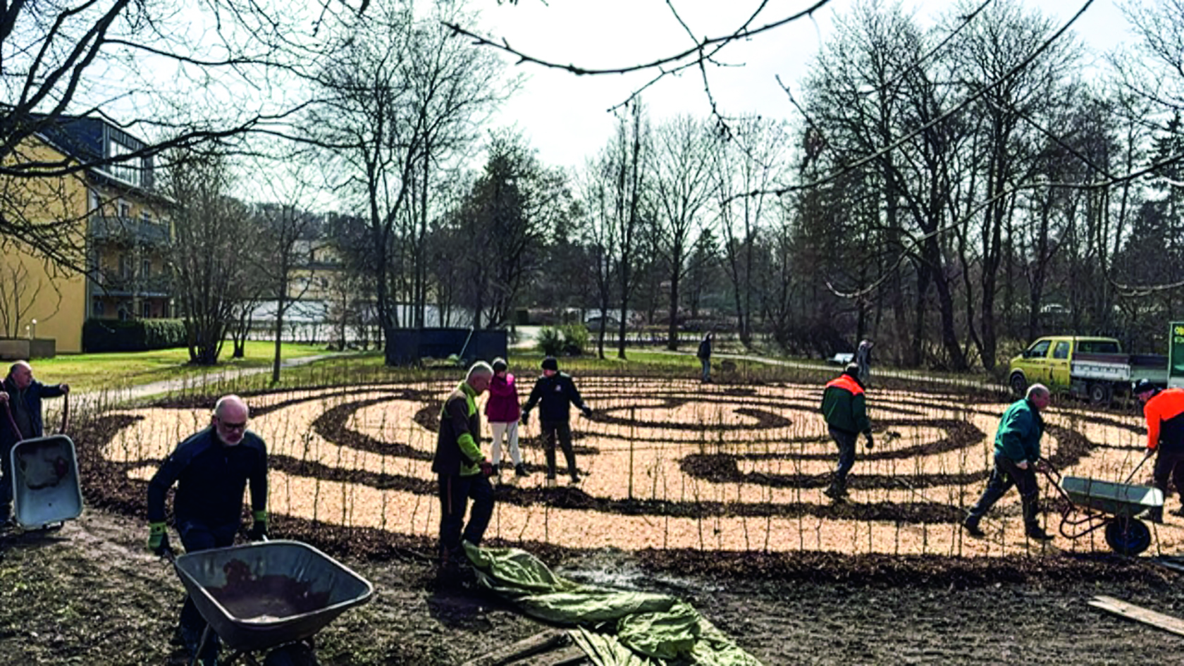 Noch ist das Labyrinth überschaubar Noch ist das Labyrinth überschaubar