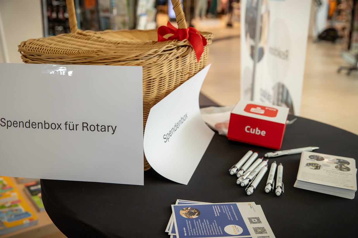 In der Spendenbox landete auch eine ordentliche Summe, die nun für Clubprojekte genutzt werden kann