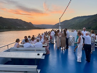 Impressionen vom Deck der Rheinstar Impressionen vom Deck der Rheinstar
