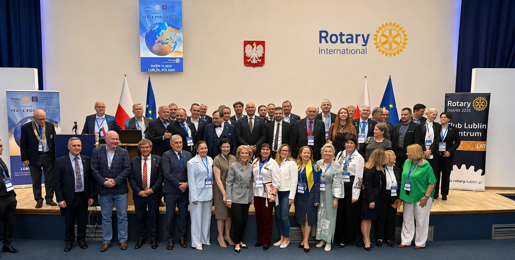 Die rotarische Familie in Lublin Die rotarische Familie in Lublin