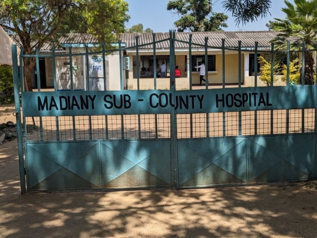 Am Madiany Sub-county Hospital entstand die neue Praxis