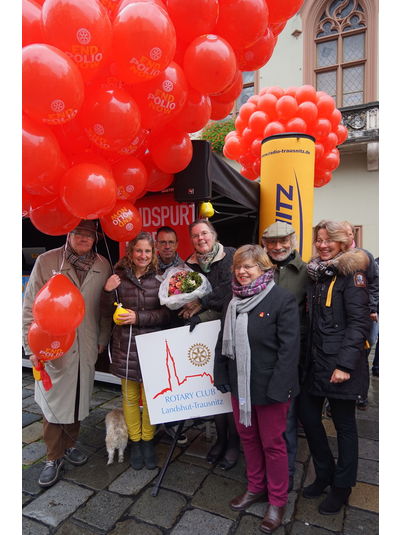 RC Landshut-Trausnitz engagiert im Kampf gegen Kinderlähmung - „Deckel drauf“ auf Polio