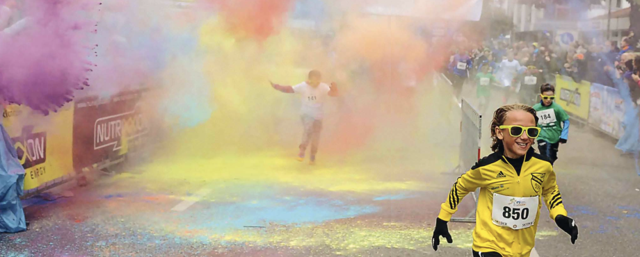 Albstadt - Schüler laufen Rekord beim Color-Run