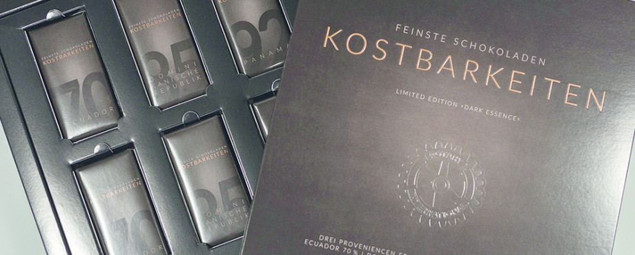 Geschenkidee - Schokolade als hübsches Präsent