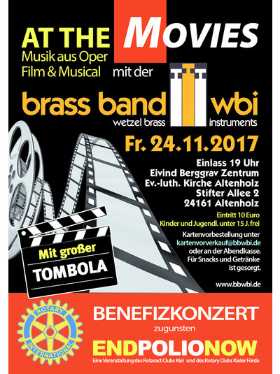 Kiel - „At the Movies“: Benefizkonzert in Kiel