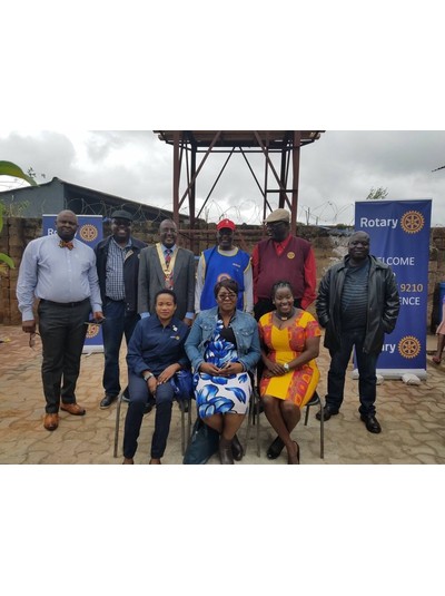 4 nordische Clubs - WASH-Projekt Ngombe in Sambia gestartet