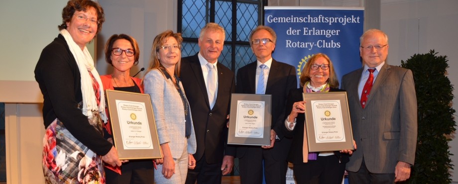 Erlangen - Jubiläum für den Rotary-Preis