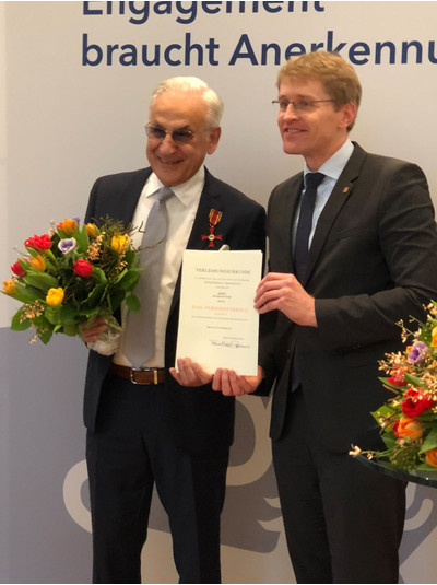 Niebüller Rotarier - Bundesverdienstkreuz für großes Engagement