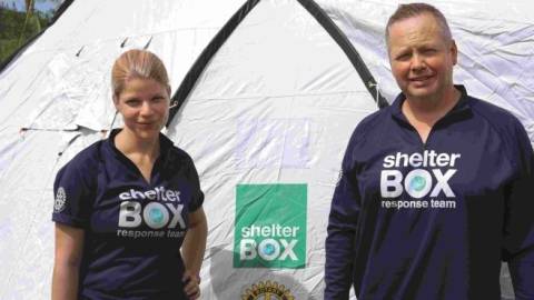 ShelterBox und Rotary – eine starke Verbindung