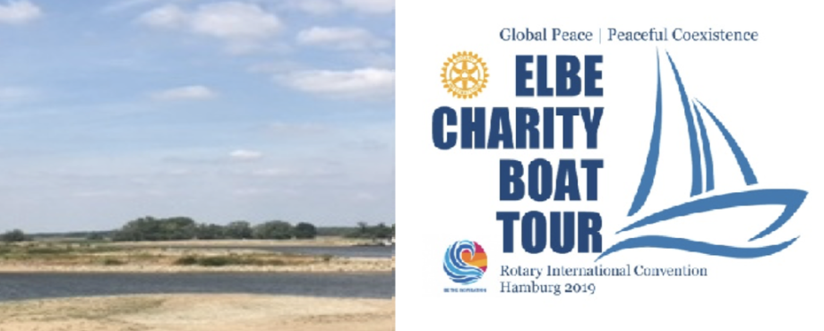 Convention-Anreise - Paddel klar - zur Elbe-Charity-Boat-Tour