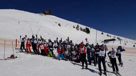 Rotarische Ski-WM - Rotarier fit im Schnee