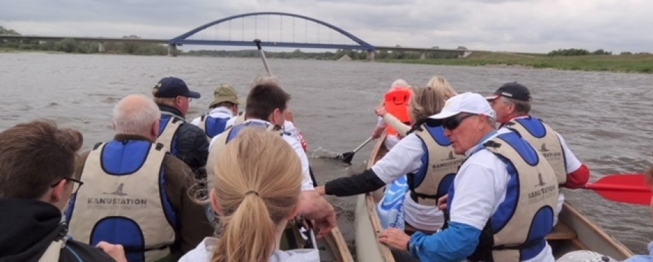 Elbe Boat Charity Tour - Auf dem Weg zur World Convention