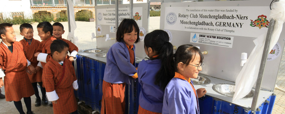 Mönchengladbach - Sauberes Wasser für Grundschüler im Himalaya