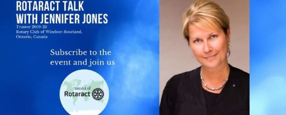 Rotaract - Video-Meeting mit Jennifer Jones