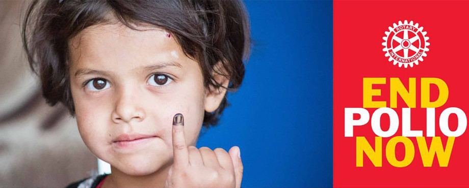 Immunization Week - Brief, den Kampf gegen Polio nicht zu vergessen