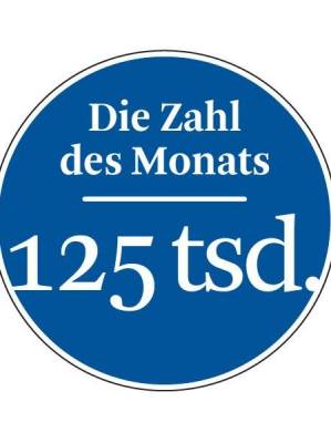 Zahl des Monats - 125.000