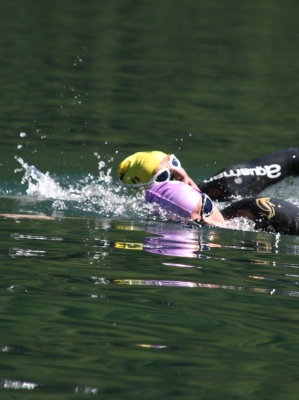 Berchtesgaden - Schwimmer-Duo durchquert Königssee