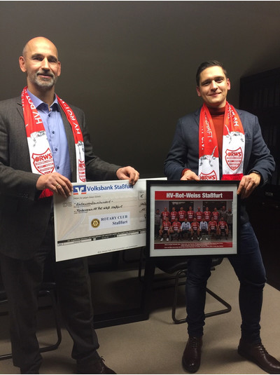 Staßfurt - Rotarier unterstützen Handballer 