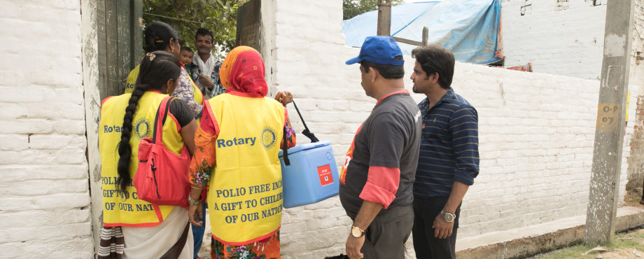 Presse - Rotary stellt Polio-Infrastruktur für Covid-19-Bekämpfung bereit