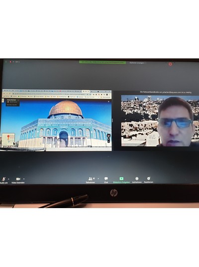 Zoom-Meeting - Vor dem Palmsonntag nach Jerusalem