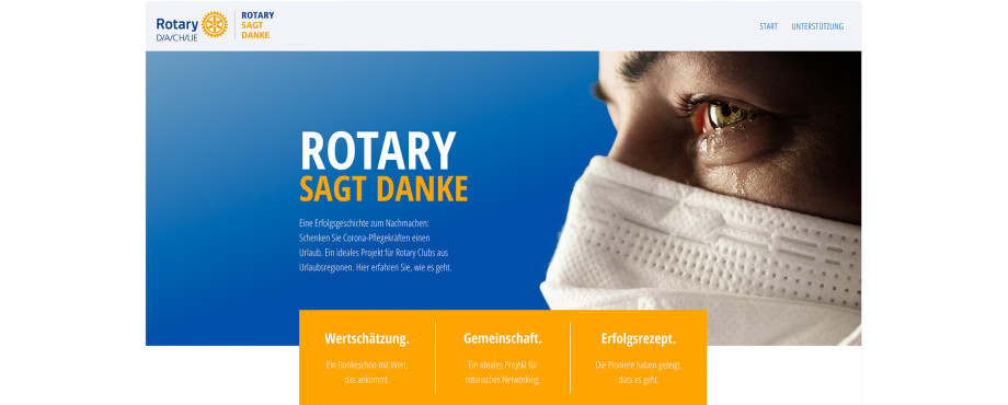  - Auftakt zu "Rotary sagt Danke"
