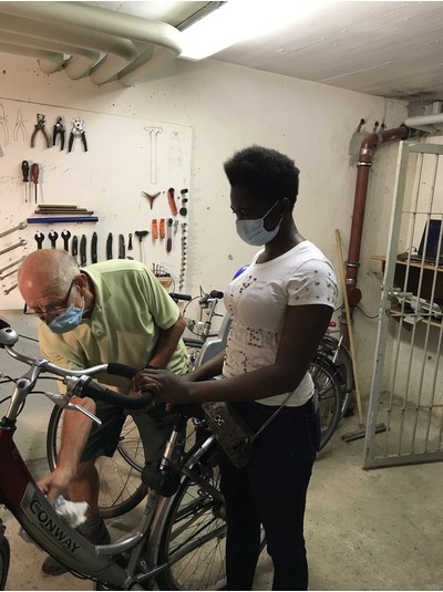 Integration - Fahrräder – eine große Hilfe für Flüchtlinge