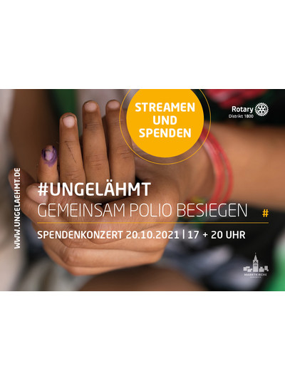 #ungelaehmt - Live und im Stream: Spendenkonzert in der Marktkirche Hannover