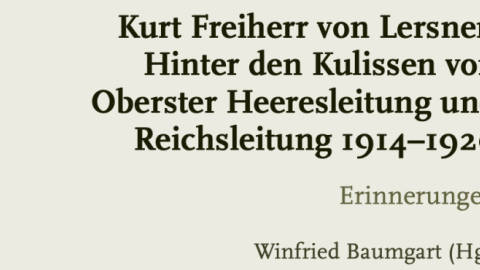Kurt Freiherr von Lersner