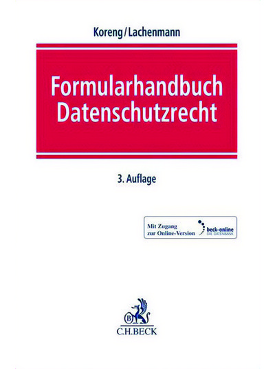 Exlibris - Formularhandbuch Datenschutzrecht