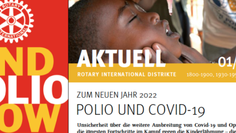 Polio-Newsletter: Pandemien und Impstoffe