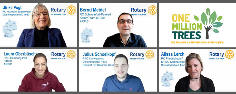 Deutschland, Österreich, Schweiz - Rotary: Lernen und Spenden
