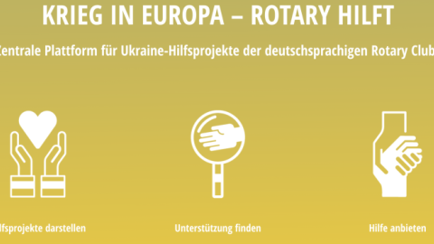 Webseite bündelt rotarische Hilfsprojekte für die Ukraine