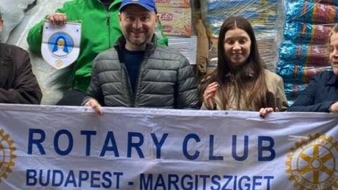 Ukraine-Hilfe über Ungarn: Vier Partnerclubs bewegen viel