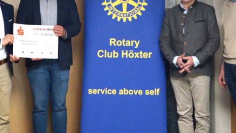 Rotary Club Höxter sammelt für Ukraine-Hilfe
