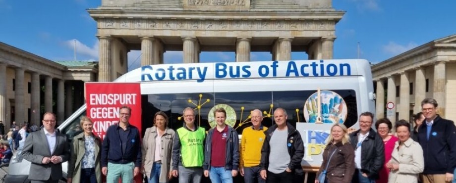 Rotary Action Day 2022 - Governor on Tour