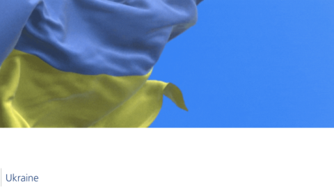 Blick in die Ukraine für Unterstützer