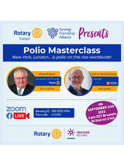 Polio - Polio-Masterclass: Seien Sie dabei!